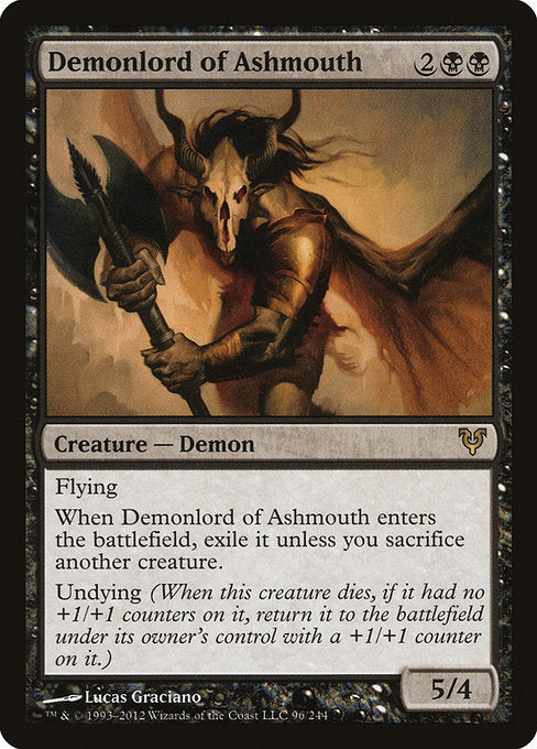 Demonlord of Ashmouth [Avacyn Restored] | Gear Gaming Bentonville