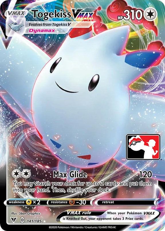 Togekiss VMAX (141/185) [Prize Pack Series One] | Gear Gaming Bentonville