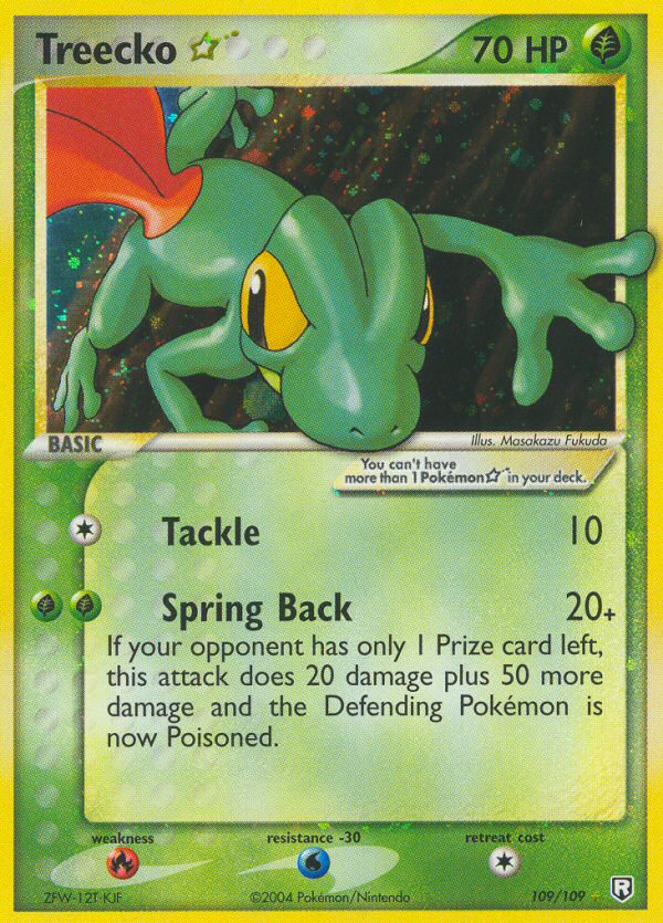 Treecko Star (109/109) [EX: Team Rocket Returns] | Gear Gaming Bentonville