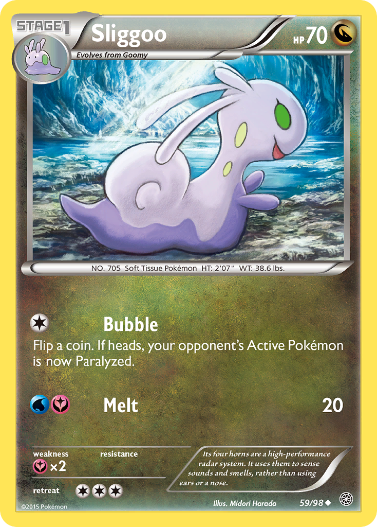 Sliggoo (59/98) [XY: Ancient Origins] | Gear Gaming Bentonville