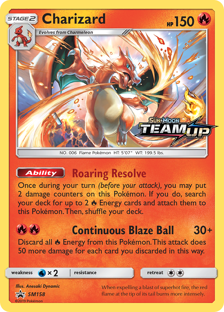 Charizard (SM158) [Sun & Moon: Black Star Promos] | Gear Gaming Bentonville