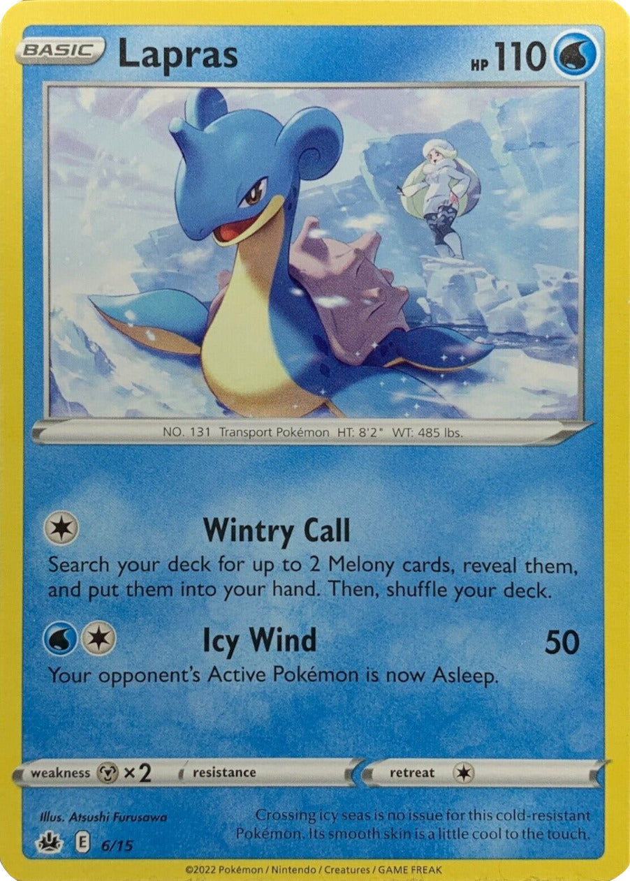 Lapras (6/15) [McDonald's Promos: Match Battle] | Gear Gaming Bentonville