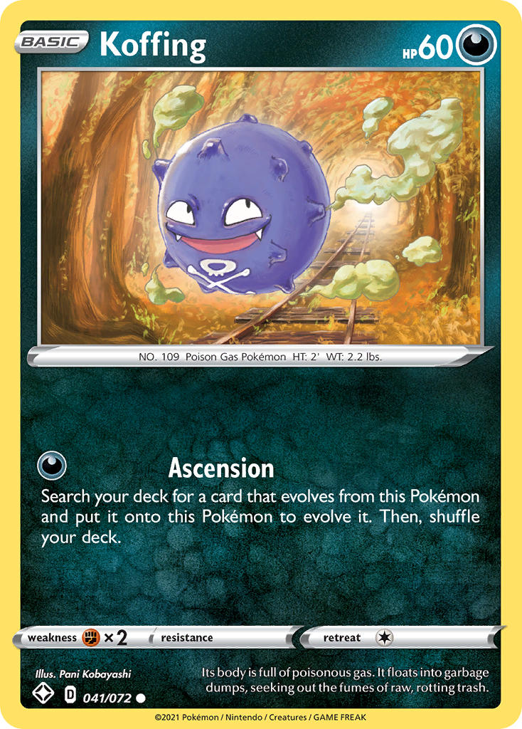 Koffing (041/072) [Sword & Shield: Shining Fates] | Gear Gaming Bentonville