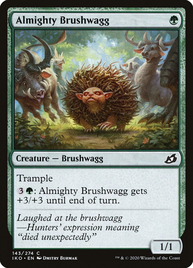 Almighty Brushwagg [Ikoria: Lair of Behemoths] | Gear Gaming Bentonville