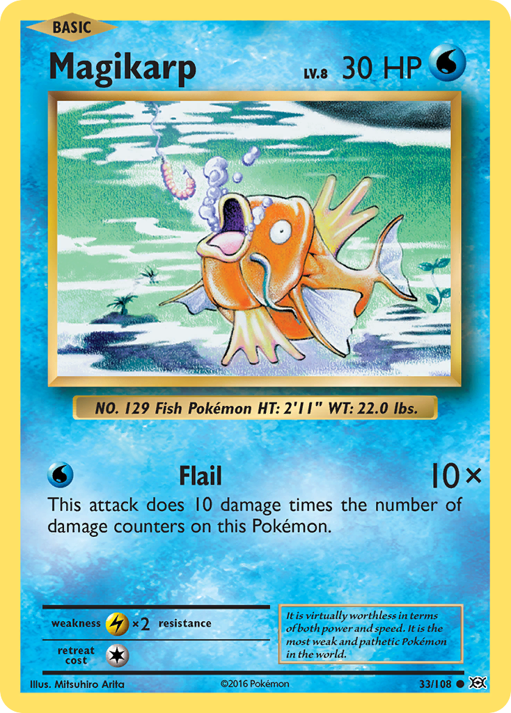 Magikarp (33/108) [XY: Evolutions] | Gear Gaming Bentonville