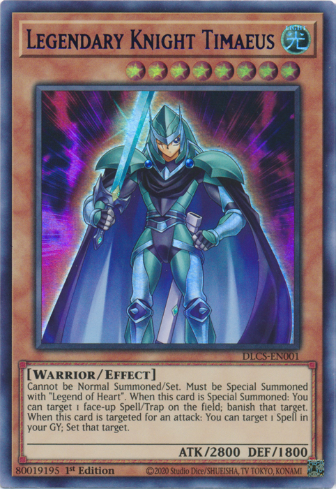 Legendary Knight Timaeus (Purple) [DLCS-EN001] Ultra Rare | Gear Gaming Bentonville