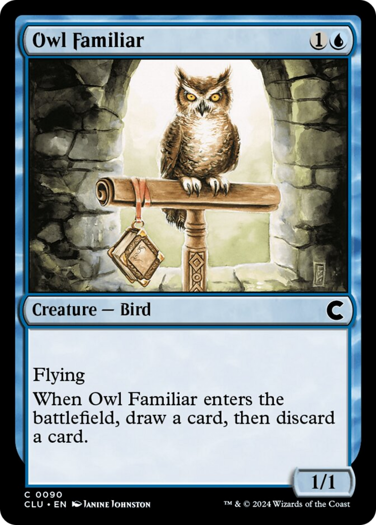 Owl Familiar [Ravnica: Clue Edition] | Gear Gaming Bentonville