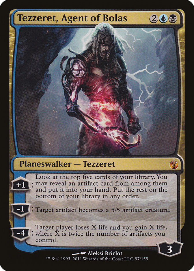 Tezzeret, Agent of Bolas [Mirrodin Besieged] | Gear Gaming Bentonville