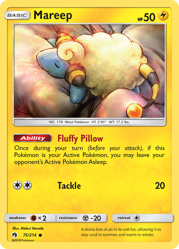 Mareep (75/214) [Sun & Moon: Lost Thunder] | Gear Gaming Bentonville