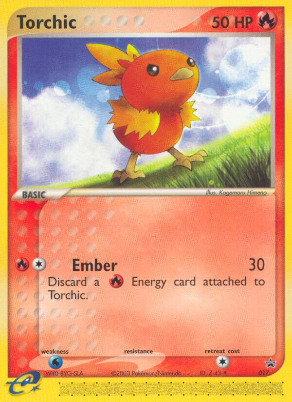 Torchic (017) [Nintendo: Black Star Promos] | Gear Gaming Bentonville