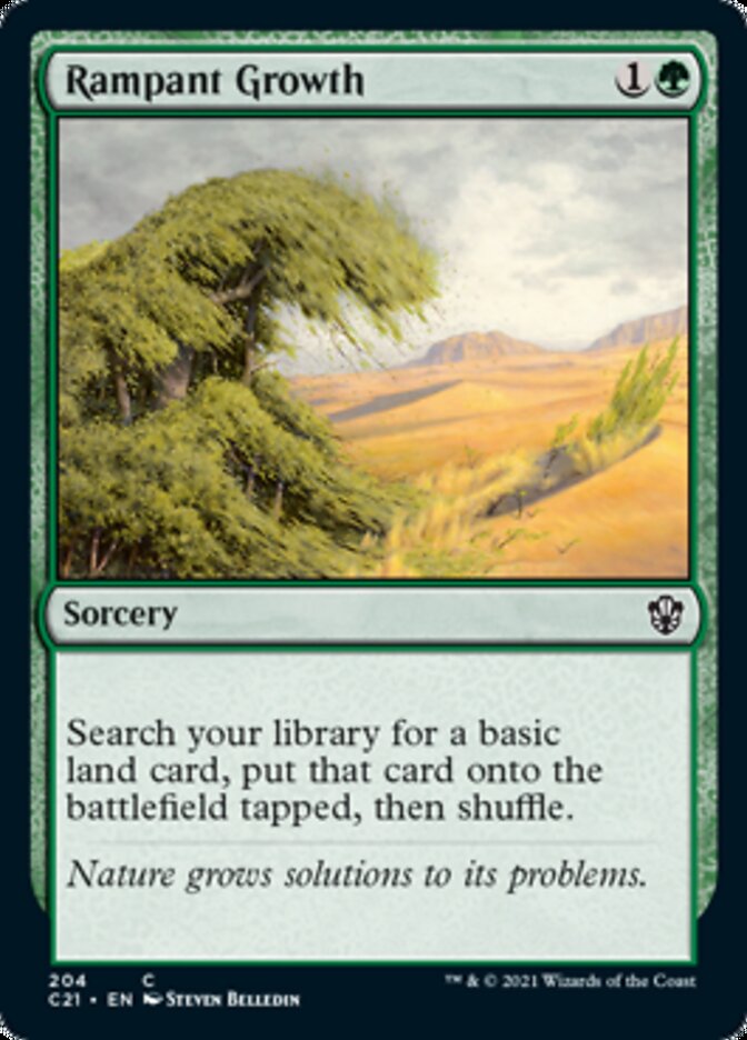 Rampant Growth [Commander 2021] | Gear Gaming Bentonville