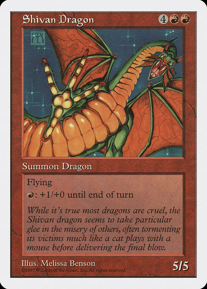 Shivan Dragon [Fifth Edition] | Gear Gaming Bentonville