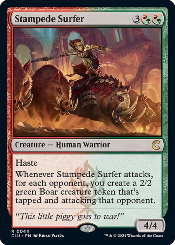 Stampede Surfer [Ravnica: Clue Edition] | Gear Gaming Bentonville