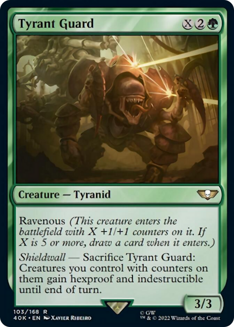 Tyrant Guard (Surge Foil) [Universes Beyond: Warhammer 40,000] | Gear Gaming Bentonville