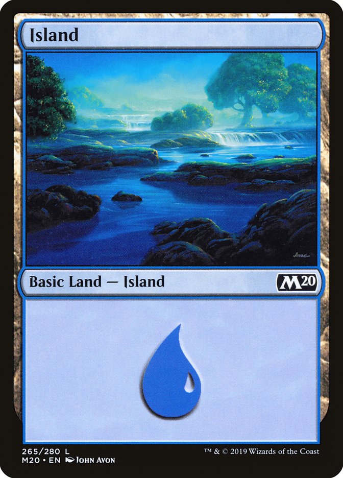 Island (#265) [Core Set 2020] | Gear Gaming Bentonville