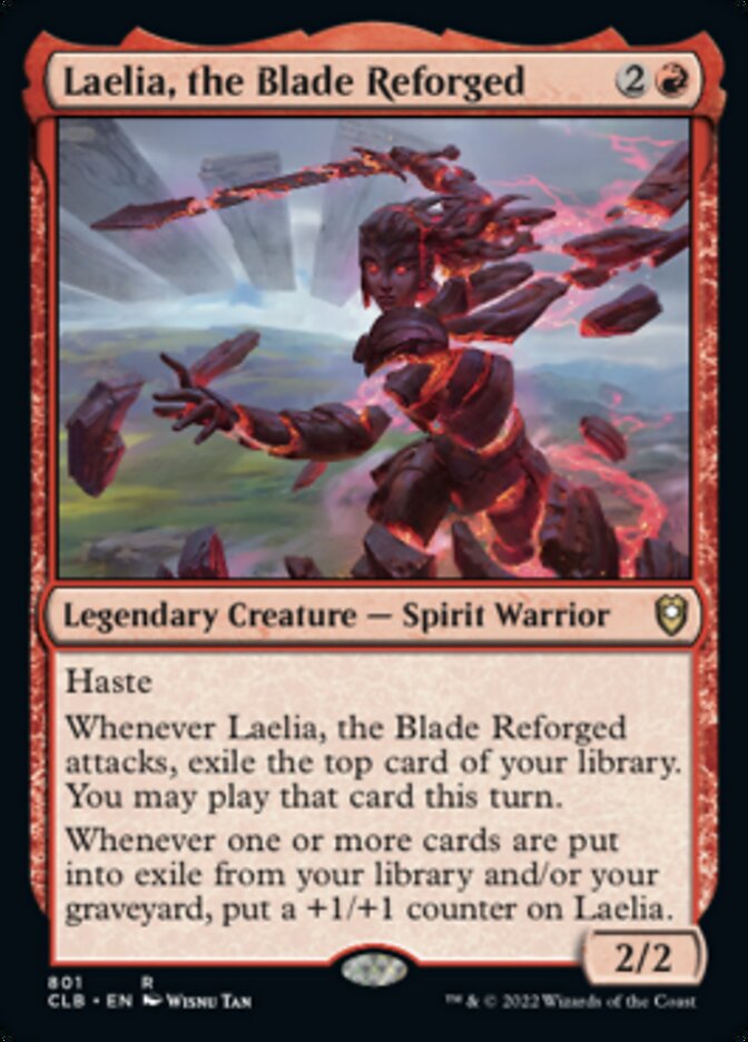 Laelia, the Blade Reforged [Commander Legends: Battle for Baldur's Gate] | Gear Gaming Bentonville