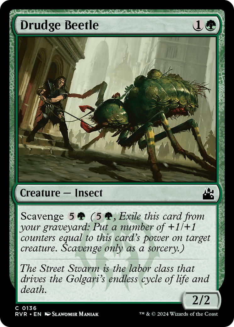 Drudge Beetle [Ravnica Remastered] | Gear Gaming Bentonville