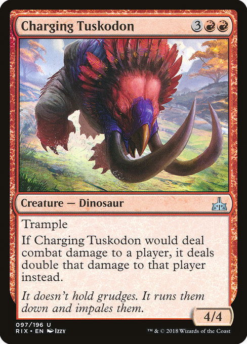 Charging Tuskodon [Rivals of Ixalan] | Gear Gaming Bentonville