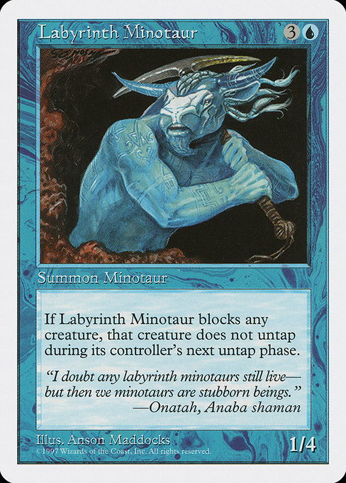 Labyrinth Minotaur [Fifth Edition] | Gear Gaming Bentonville