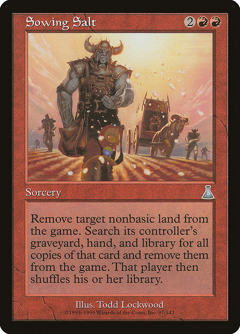 Sowing Salt [Urza's Destiny] | Gear Gaming Bentonville