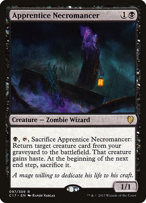 Apprentice Necromancer [Commander 2017] | Gear Gaming Bentonville