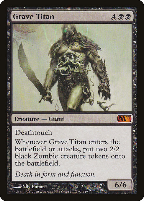 Grave Titan [Magic 2011 (M11)] | Gear Gaming Bentonville