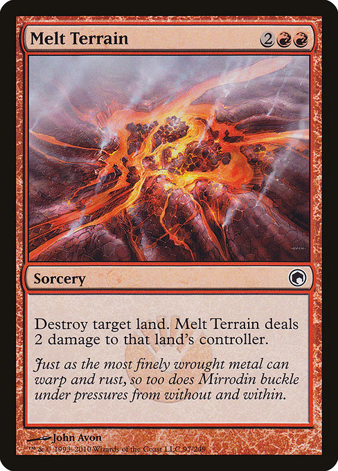 Melt Terrain [Scars of Mirrodin] | Gear Gaming Bentonville