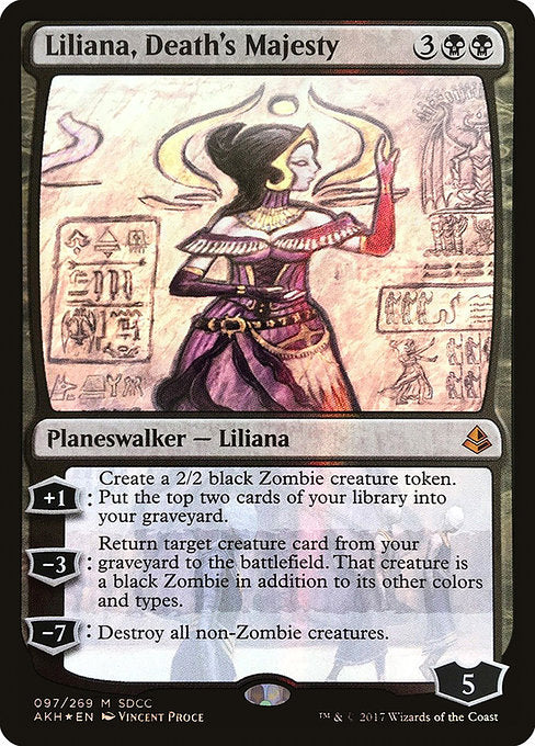 Liliana, Death's Majesty (SDCC 2017 EXCLUSIVE) [Media Promos] | Gear Gaming Bentonville