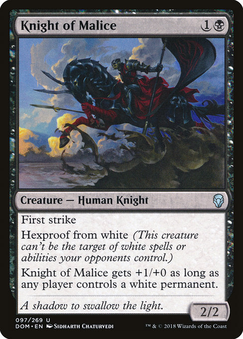 Knight of Malice [Dominaria] | Gear Gaming Bentonville