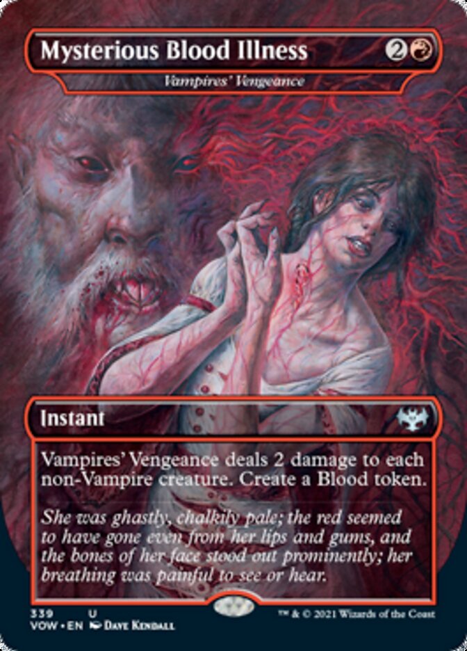 Vampires' Vengeance - Mysterious Blood Illness [Innistrad: Crimson Vow] | Gear Gaming Bentonville