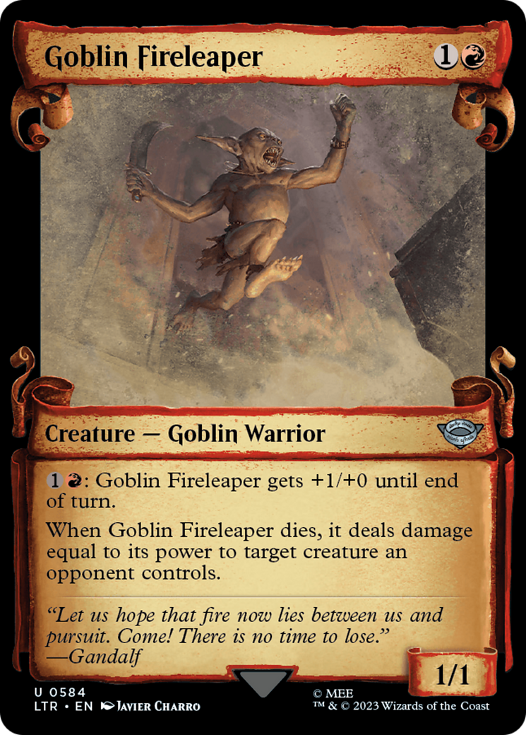 Goblin Fireleaper [The Lord of the Rings: Tales of Middle-Earth Showcase Scrolls] | Gear Gaming Bentonville