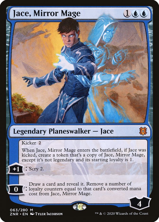 Jace, Mirror Mage [Zendikar Rising] | Gear Gaming Bentonville