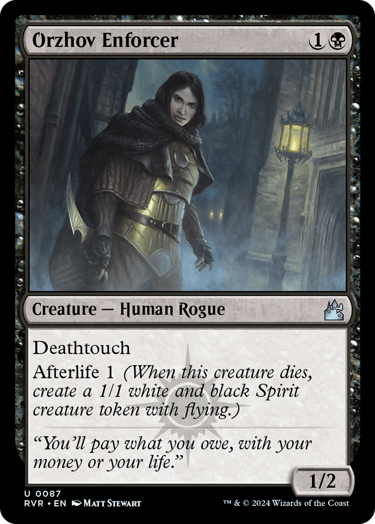 Orzhov Enforcer [Ravnica Remastered] | Gear Gaming Bentonville