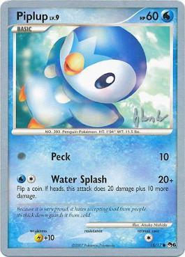 Piplup LV.9 (15/17) (Empotech - Dylan Lefavour) [World Championships 2008] | Gear Gaming Bentonville