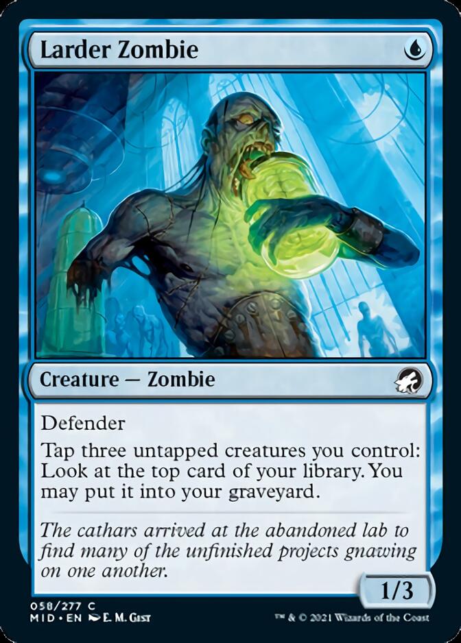 Larder Zombie [Innistrad: Midnight Hunt] | Gear Gaming Bentonville