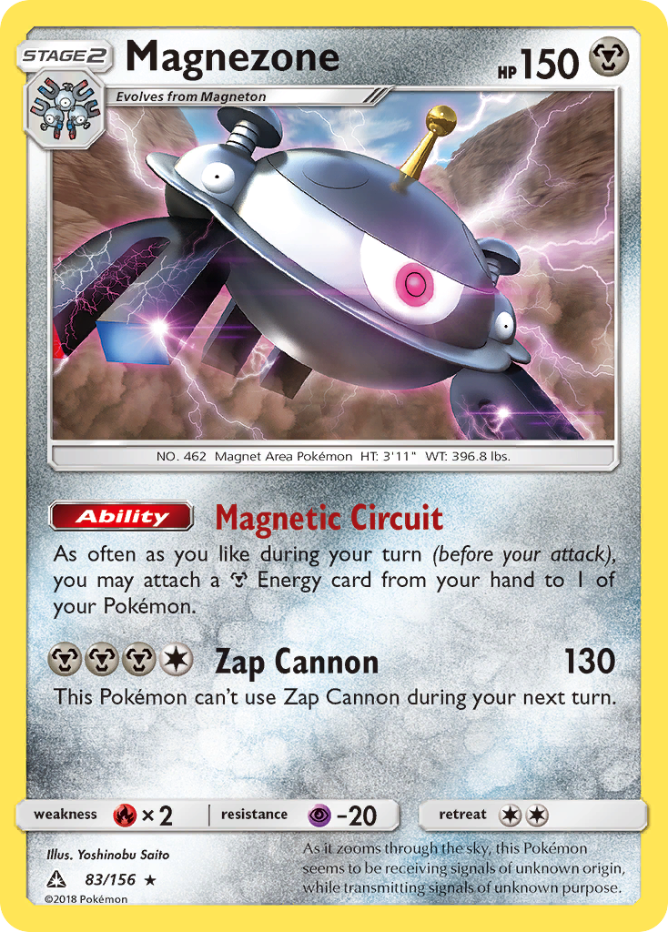 Magnezone (83/156) [Sun & Moon: Ultra Prism] | Gear Gaming Bentonville