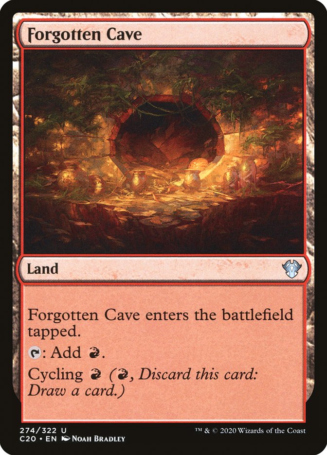 Forgotten Cave [Commander 2020] | Gear Gaming Bentonville