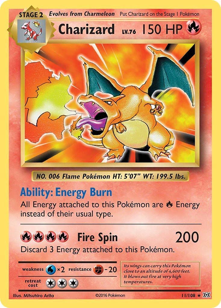 Charizard (11/108) [XY: Evolutions] | Gear Gaming Bentonville