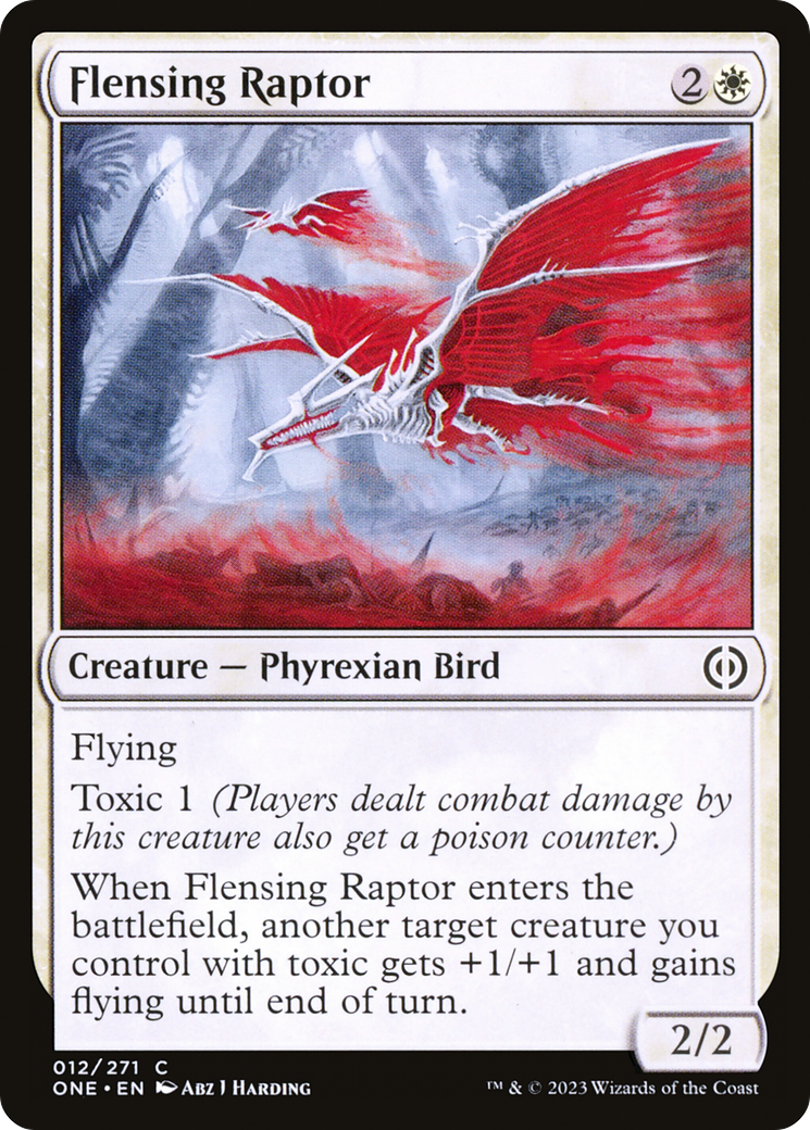 Flensing Raptor [Phyrexia: All Will Be One] | Gear Gaming Bentonville