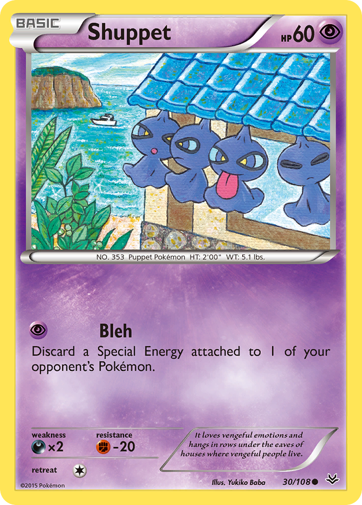 Shuppet (30/108) [XY: Roaring Skies] | Gear Gaming Bentonville