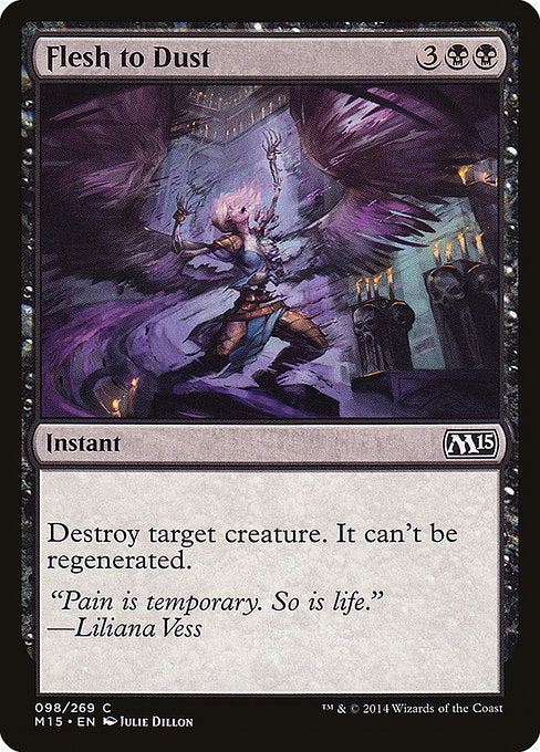 Flesh to Dust [Magic 2015 (M15)] | Gear Gaming Bentonville