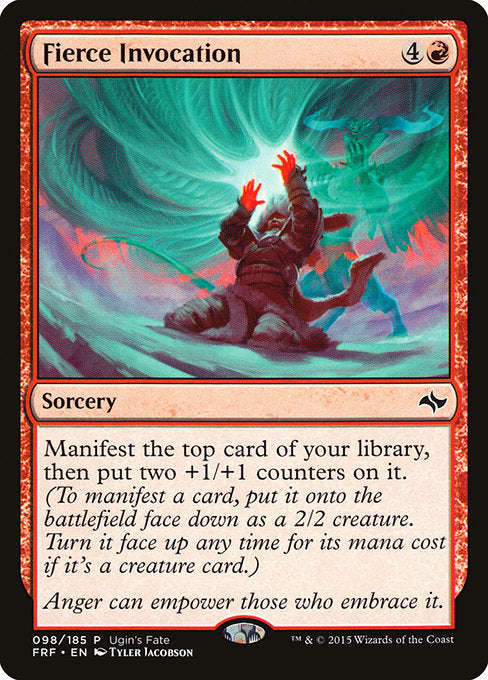 Fierce Invocation [Ugin's Fate Promos] | Gear Gaming Bentonville