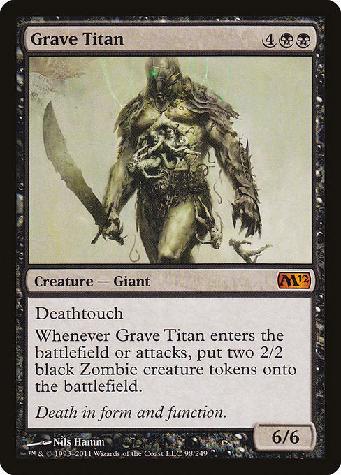 Grave Titan [Magic 2012 (M12)] | Gear Gaming Bentonville