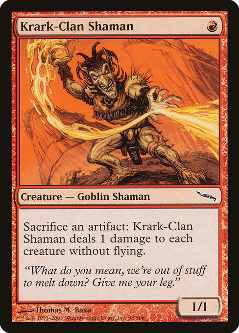 Krark-Clan Shaman [Mirrodin] | Gear Gaming Bentonville