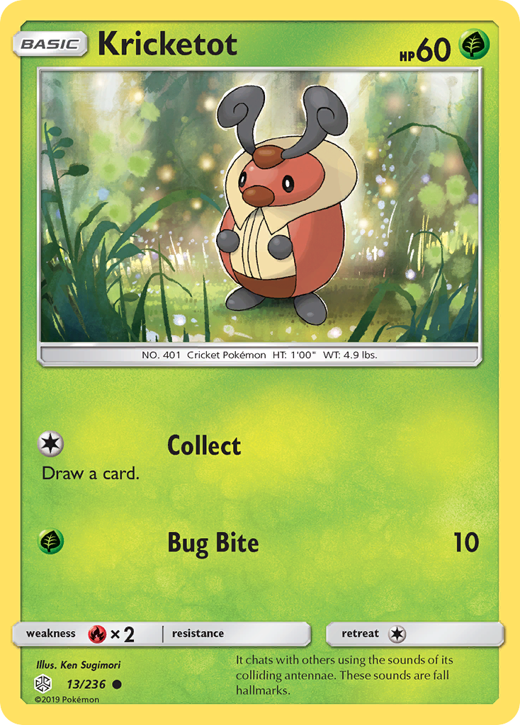 Kricketot (13/236) [Sun & Moon: Cosmic Eclipse] | Gear Gaming Bentonville