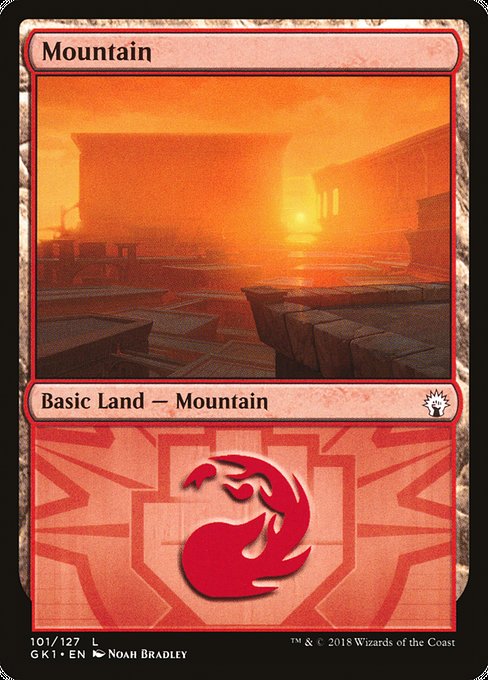 Mountain (101) [Guilds of Ravnica: Guild Kits] | Gear Gaming Bentonville