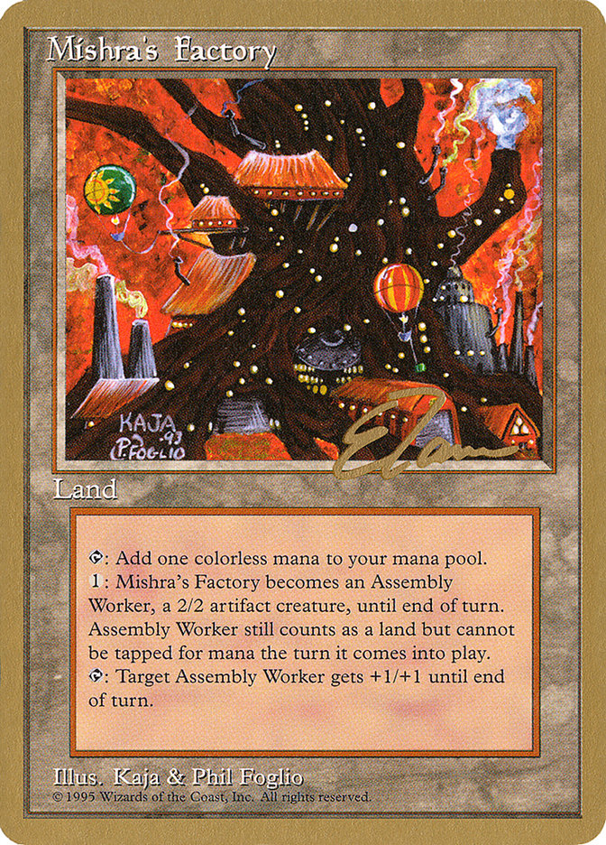 Mishra's Factory (Eric Tam) [Pro Tour Collector Set] | Gear Gaming Bentonville