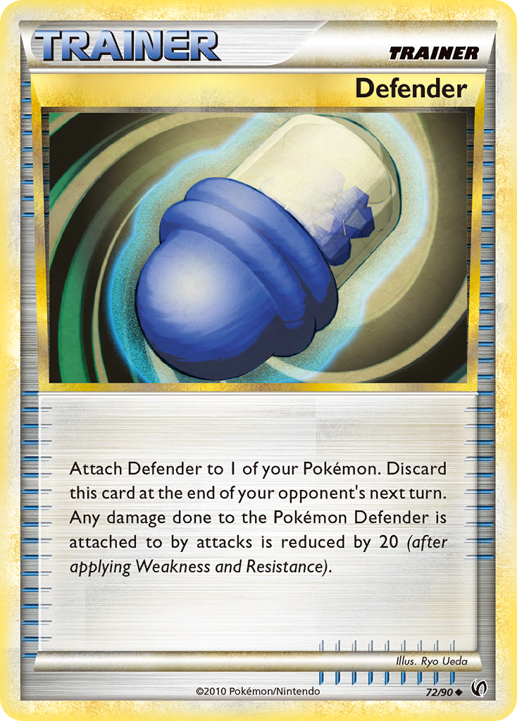 Defender (72/90) [HeartGold & SoulSilver: Undaunted] | Gear Gaming Bentonville