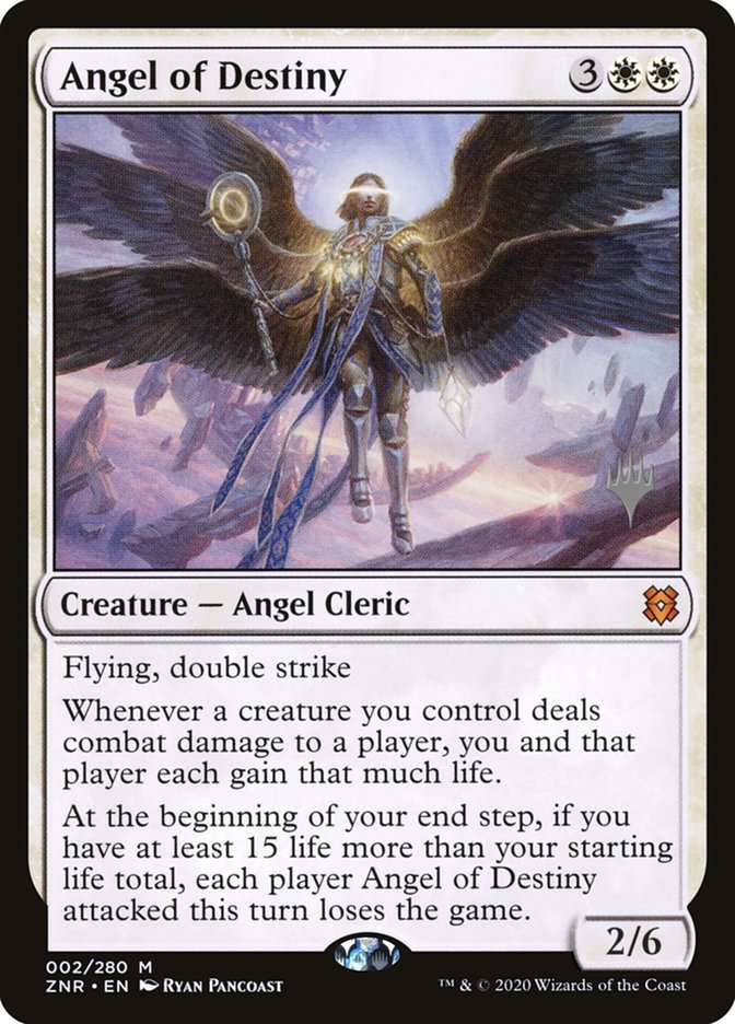 Angel of Destiny (Promo Pack) [Zendikar Rising Promos] | Gear Gaming Bentonville