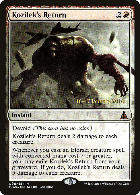 Kozilek's Return [Prerelease Cards] | Gear Gaming Bentonville